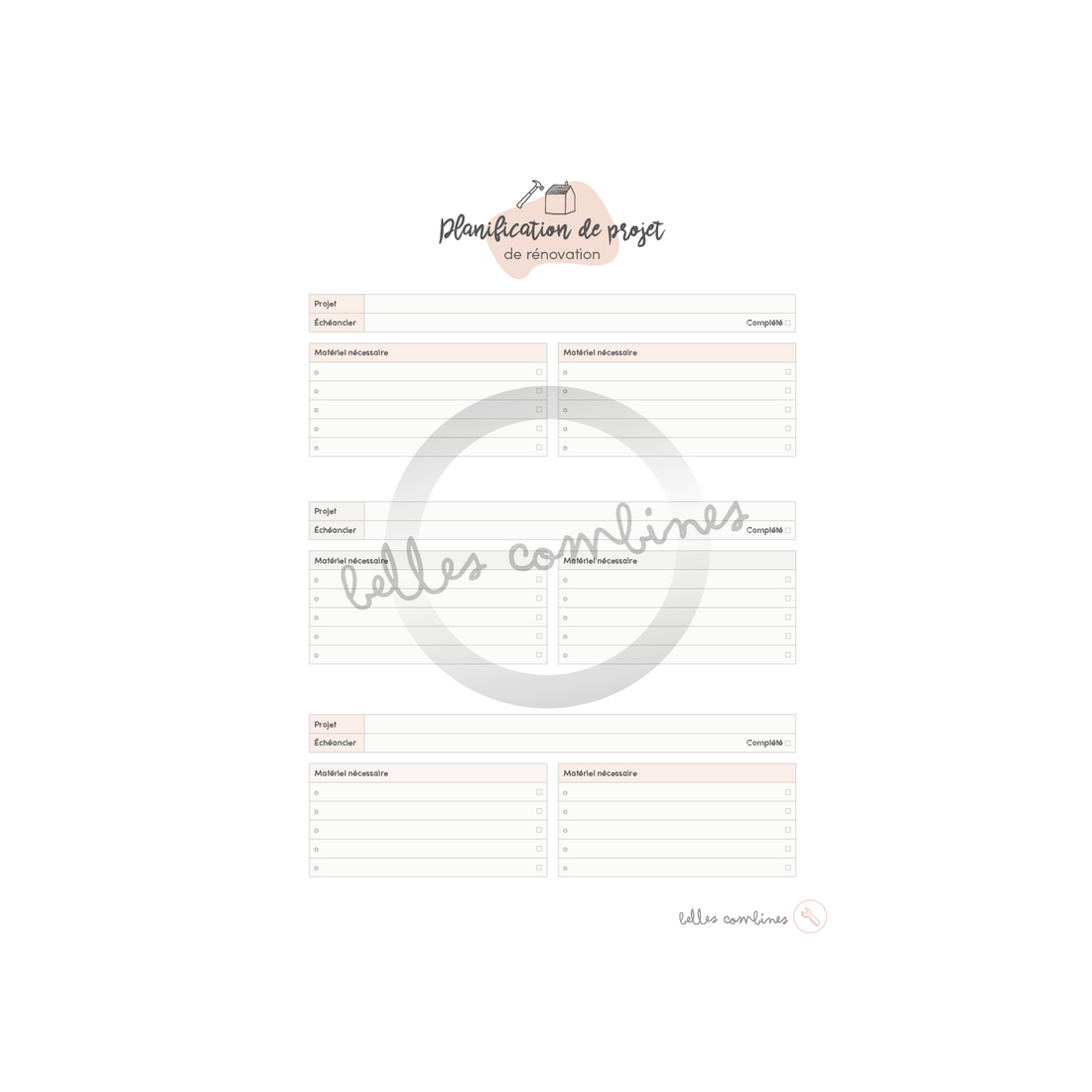 Notre projet de rénovations - Autre