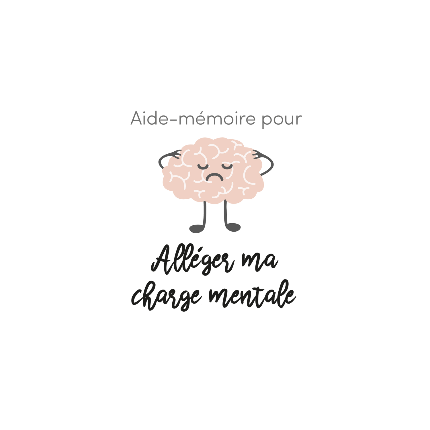 Memory aid to lighten the mental load