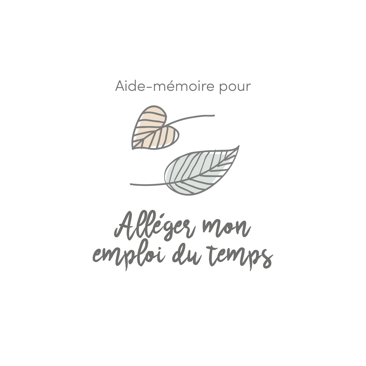 Reminder to lighten my schedule