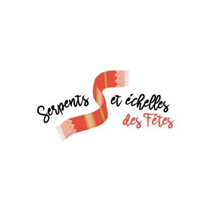 Version française du logo du Serpents et échelles des fêtes Les Belles Combines