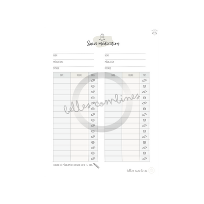 Suivi médication - Enfants