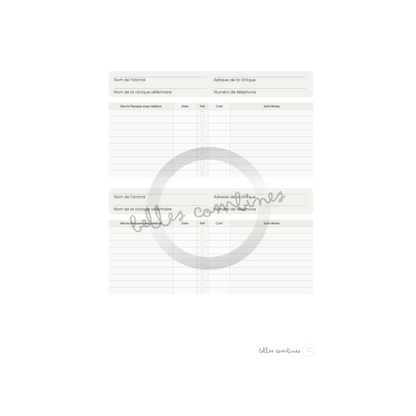 Suivi de vaccination des animaux